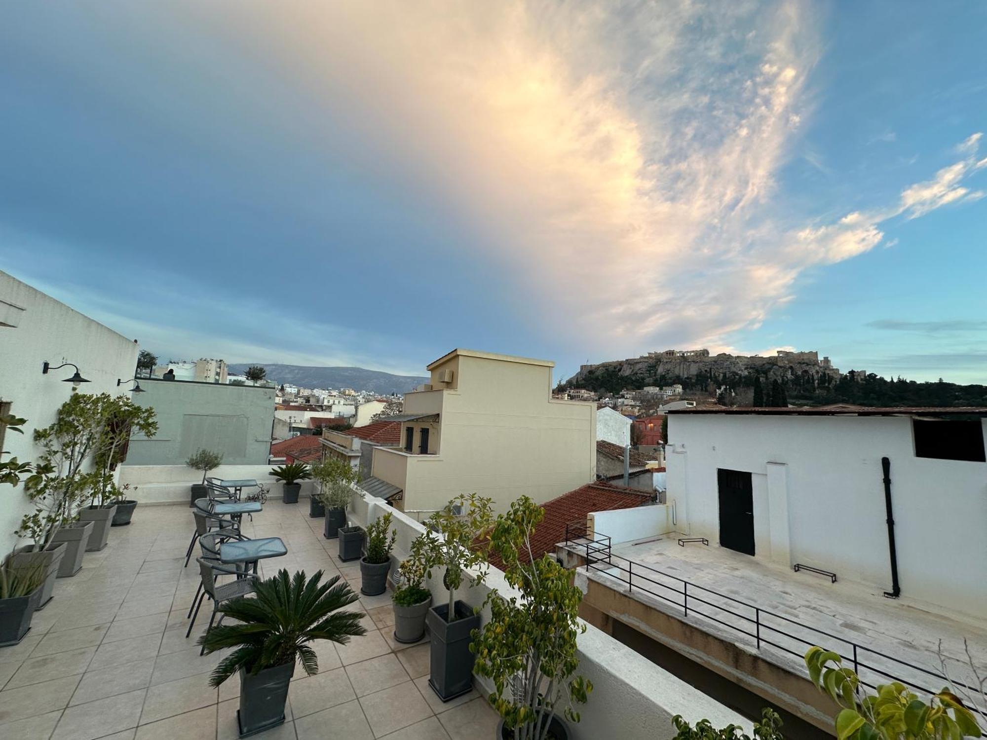 Theasis Athens Bed & Breakfast Exterior foto